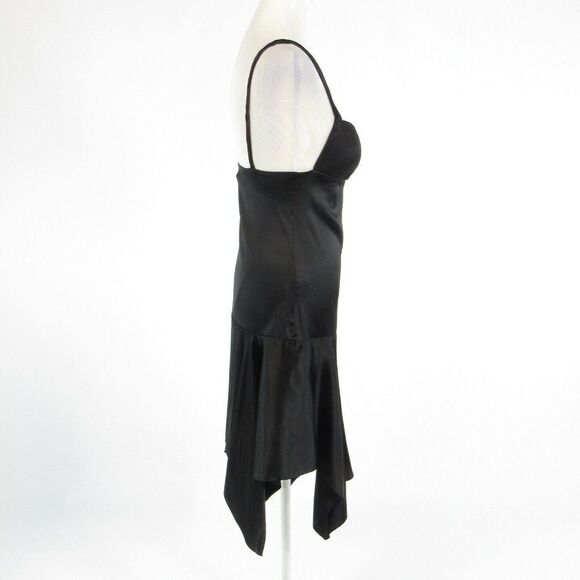 Carlos Miele black spaghetti strap dress M - Picture 5 of 8